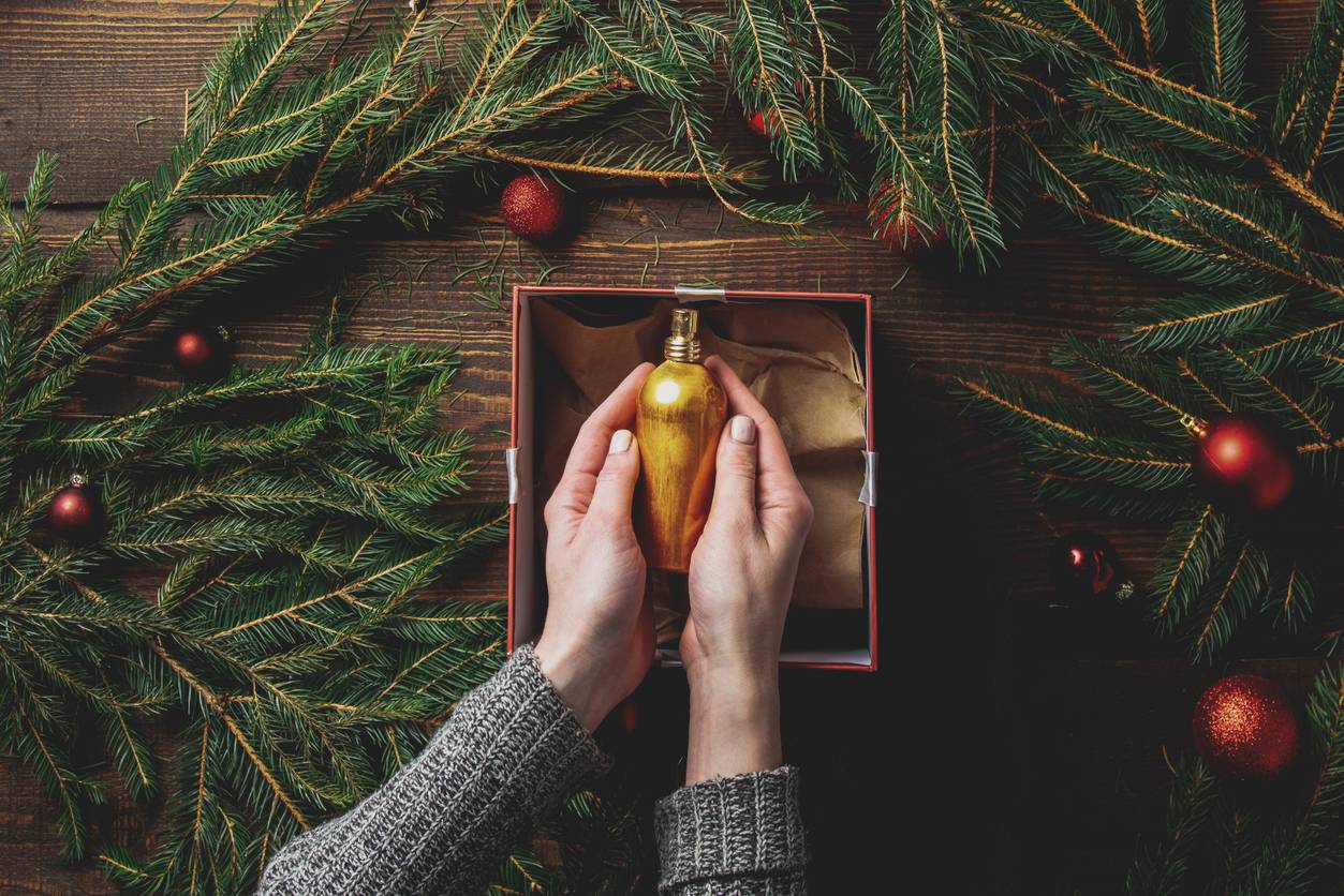 coffret de parfum pour Noël