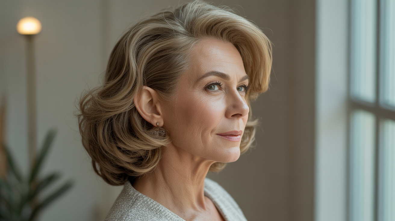 24 Coiffures Tendance 2026 pour Femme de 60 Ans Épanouie