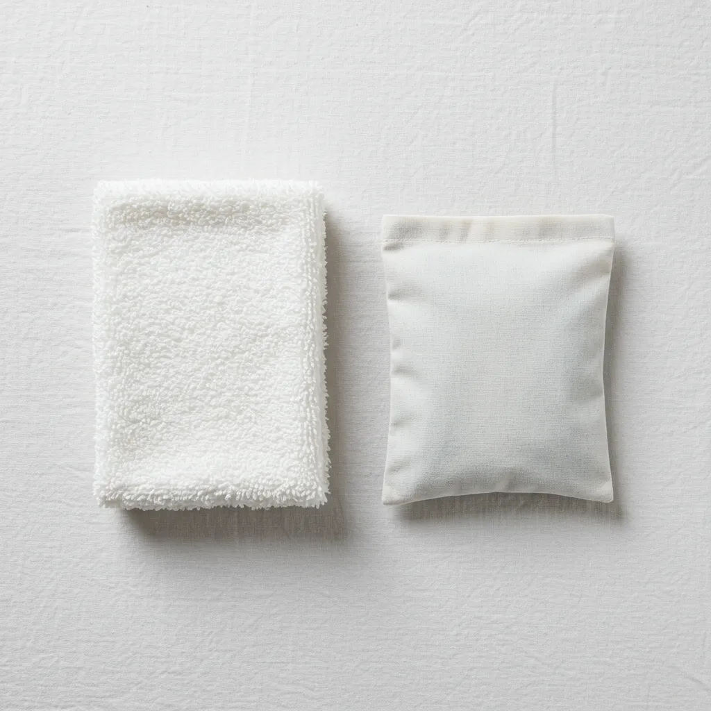 Comparaison des deux méthodes de bains dérivatifs : gant de friction et poche de gel congelée