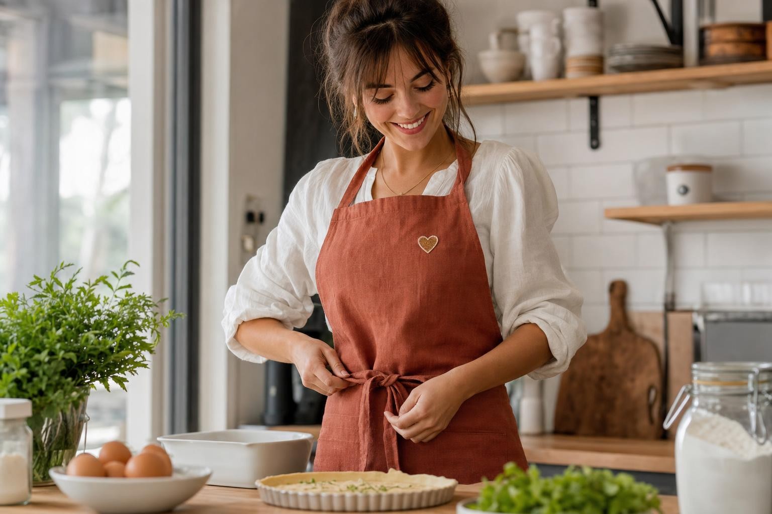 Pourquoi le tablier personnalisé est devenu l'idée cadeau lifestyle par excellence