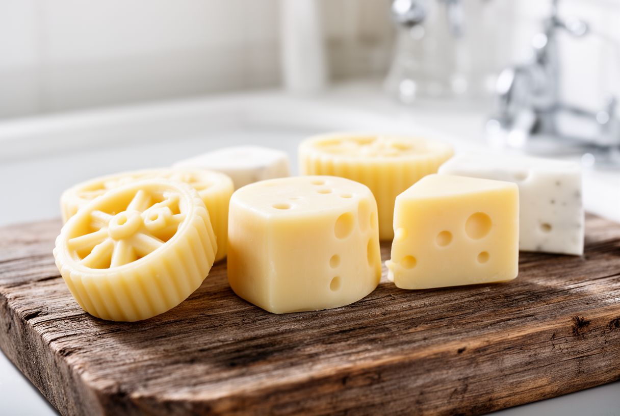 Elle croque dans un « camembert »… c'était du savon