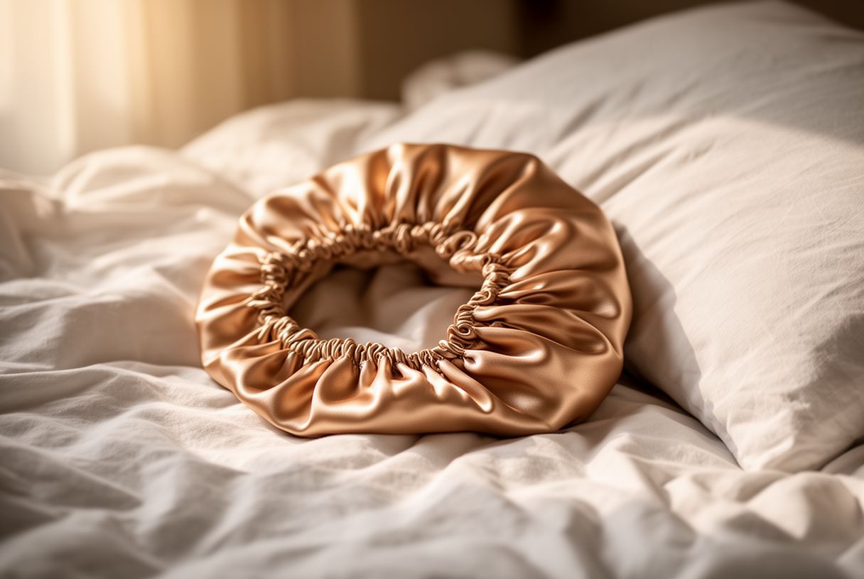 Garder son bonnet en satin au lit à deux : trop ?
