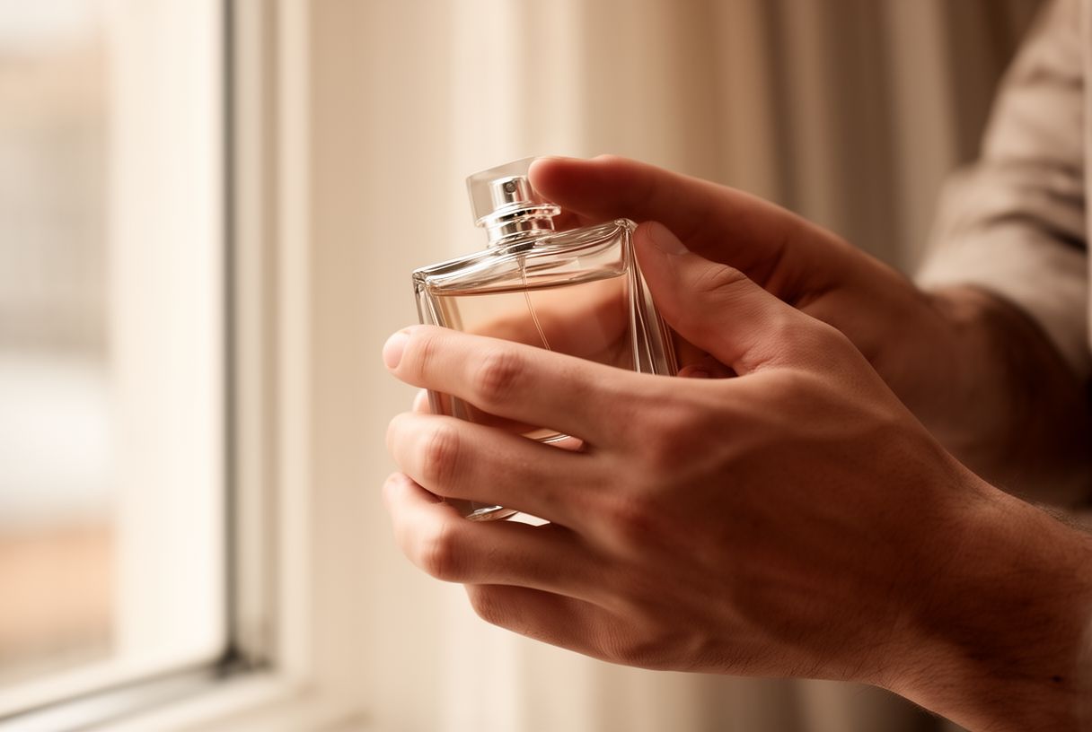 Il porte un parfum de femme et récolte tous les compliments